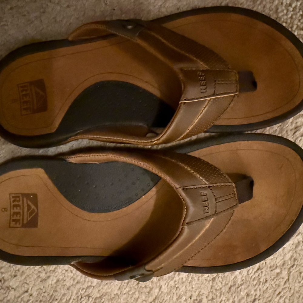 Reef Men's Brown Flip-Flops
